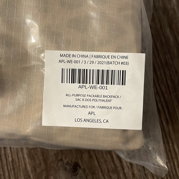 APL All-Purpose Packable Backpack - Cheetah Print - Picture 12 of 12